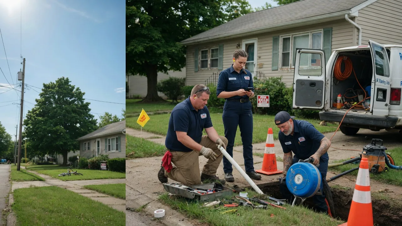 Sewer Line Repair in Paxinos, PA near me